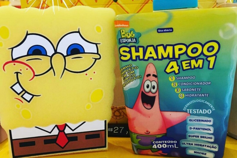 Dicas De Presentes | Vitrine De Natal Loja Chuá Chuá Campinas Bob Esponja