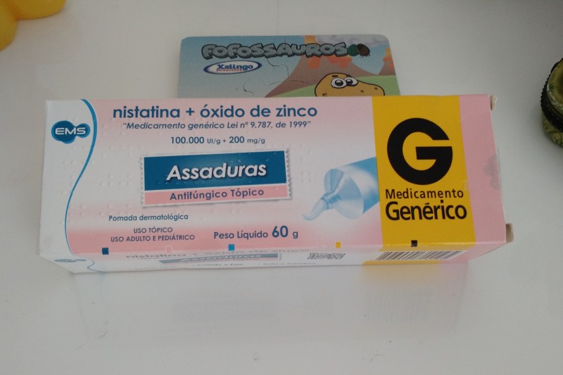 Pomadas Para Assaduras | Cuidados Com o Bebê Nistatina