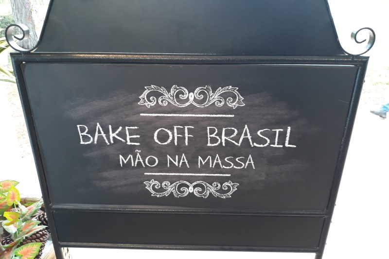 Bake Off Brasil | SBT Estréia 4ª Temporada Placa