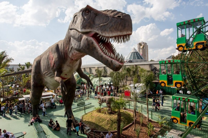 T-Rex Park | Inicia Comemoração Do Dia Dos Pais Lança Nova Atração Dinossauro