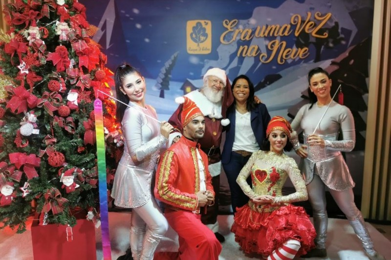 Natal Parque D.Pedro Shopping / Papai Noel Digital e Muitas Atrações