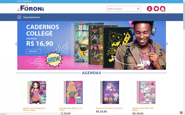 Dica do Dia | Foroni Estréia Seu E-Commerce
